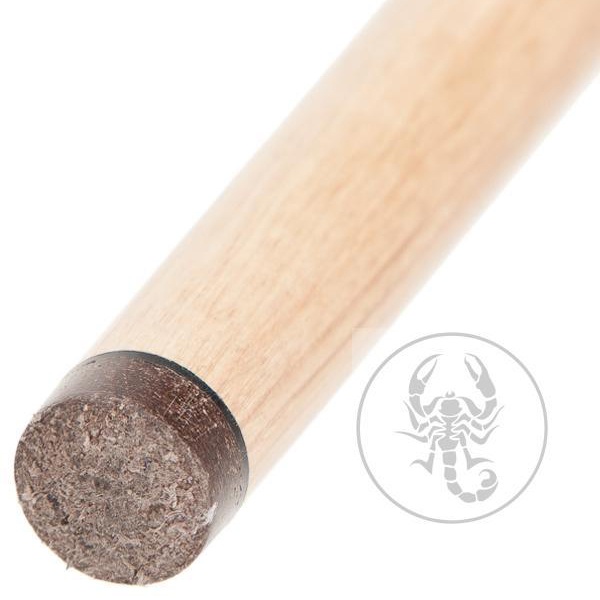 Кий для русского бильярда мастера Арисова Миссисипи, цельный (венге, лимонник) 10 длинных запилов